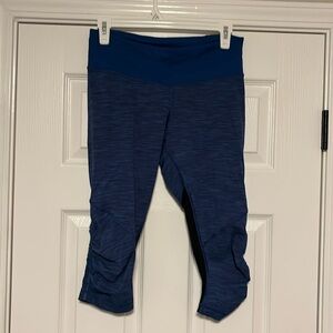 Lululemon wunder train cropped leggings, size 8, great condition